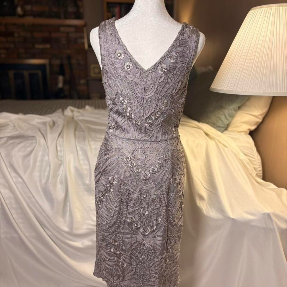 Rare Y2K Archival Sue Wong Nocturne Dress - 4 - Picture 7 of 8